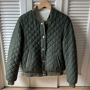 UGG Eliana Reversible Sherpa Bomber Jacket